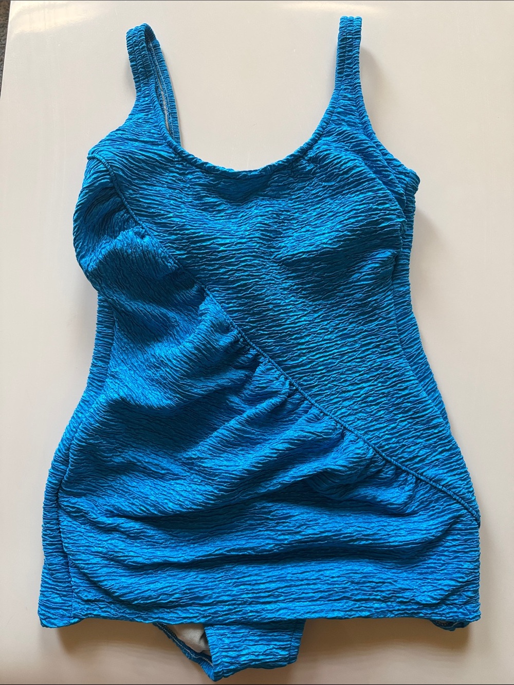 VTG Blue One Piece Bathing Suit